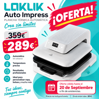 PRENSA AUTOMÁTICA LOKLiK / AUTO HEAT PRESS